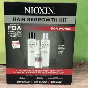 Nioxin for Women Hair Thinning Treatment Stop Hair Loss Regrowth System New